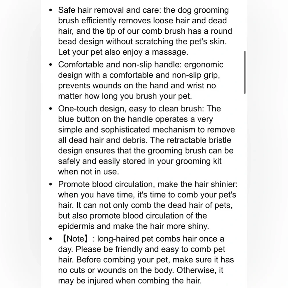 Animal grooming kit - shedding brush and nail clipper